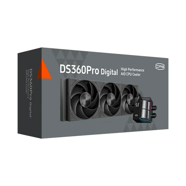 Водяное охлаждение для CPU PCCooler DS360Pro Digital BK, ARGB, TDP 310W, 3x120см, LGA Intel/AMD Черн — фото 7