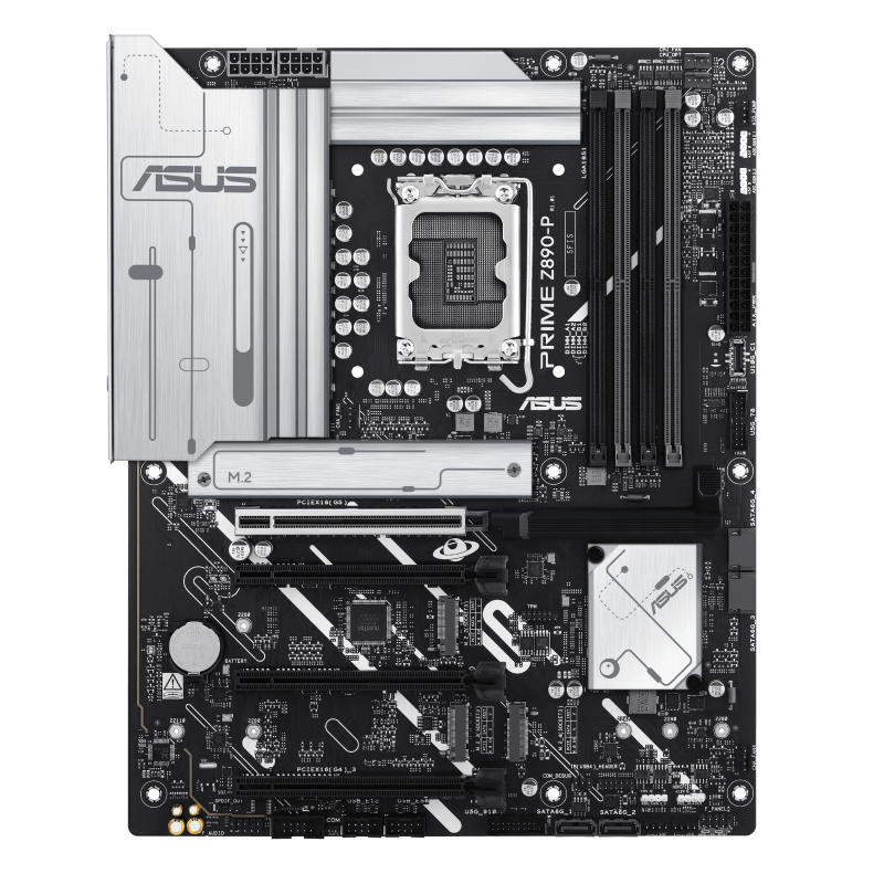 Материнская плата ASUS PRIME Z890-P, LGA1851 Z890 4xDDR5 4xSATA3 4xM.2 ATX