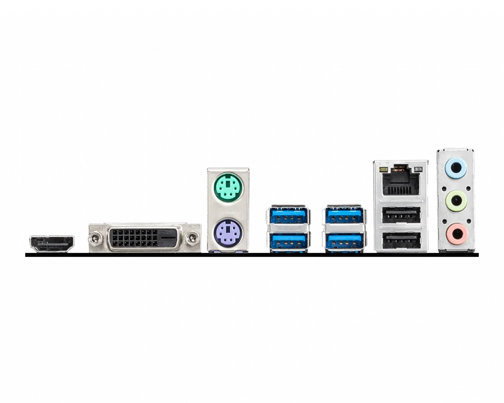 Материнская плата MSI A520M-A PRO AM4 A520 2xDDR4 4xSATA3 RAID 1xM.2 HDMI DVI mATX — фото 5