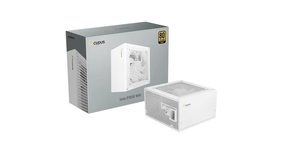 Блок питания Ocypus 850W, Iota P850 WH, Full Modular, 80+ GOLD, 91%, Белый, Iota-P850-G1FFWH025X-EU