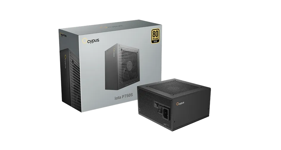 Блок питания Ocypus 750W, Iota P750S, Full Modular, 80+ GOLD, 91%, Черный, Iota-P750S-GFFBK025X-EU