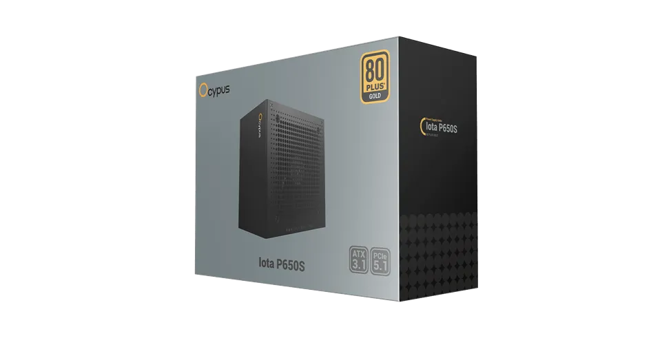 Блок питания Ocypus  650W, Iota P650S, Full Modular, 80+ GOLD, 91%, Черный, Iota-P650S-GFFBK025X-EU — фото 7