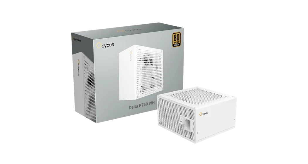 Блок питания Ocypus  750W, Delta P750 WH, Non modular, 80+ BRONZE, Белый, Delta-P750-B1FDWH025X-EU — фото 6