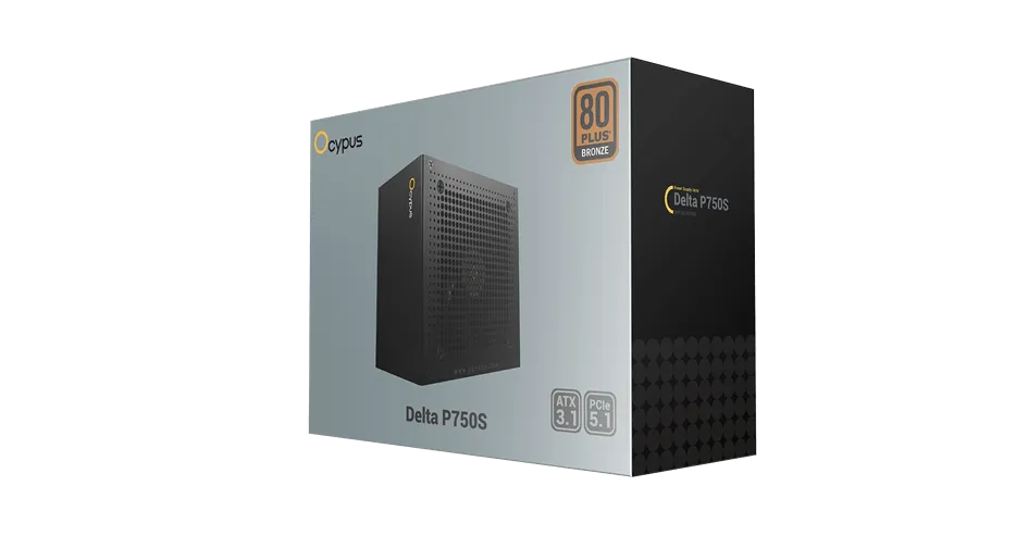 Блок питания Ocypus  750W, Delta P750S, Non modular, 80+ BRONZE, Черный, Delta-P750S-BDFBK025X-EU — фото 7