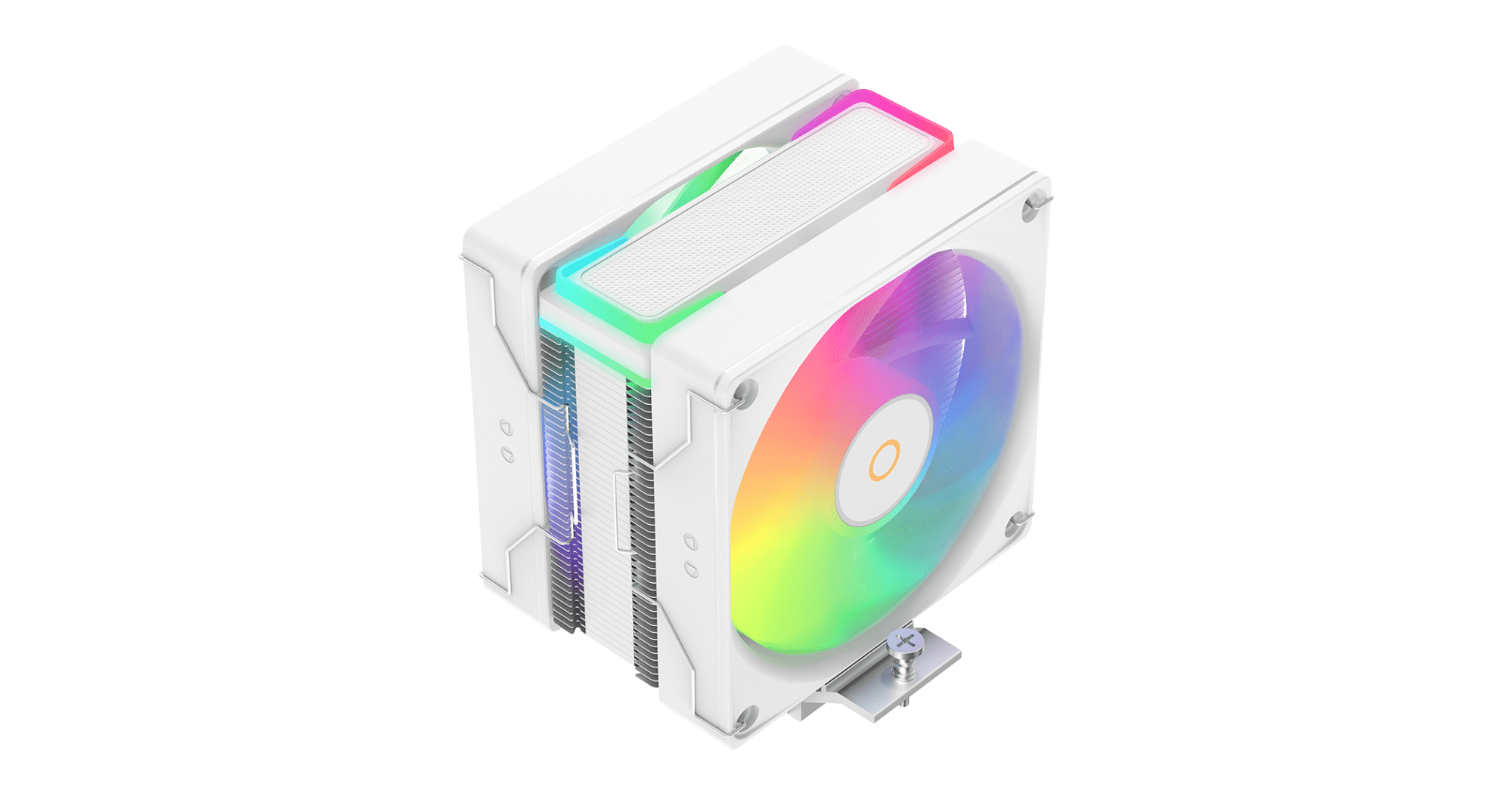 Вентилятор для процессора Ocypus Delta A40 SE WH Dual Fan ARGB TDP 200W 4-pin Intel/AMD Белый