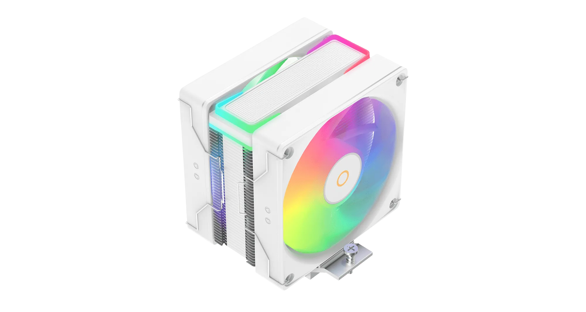 Вентилятор для процессора Ocypus Delta A40 SE WH Dual Fan ARGB TDP 200W 4-pin Intel/AMD Белый