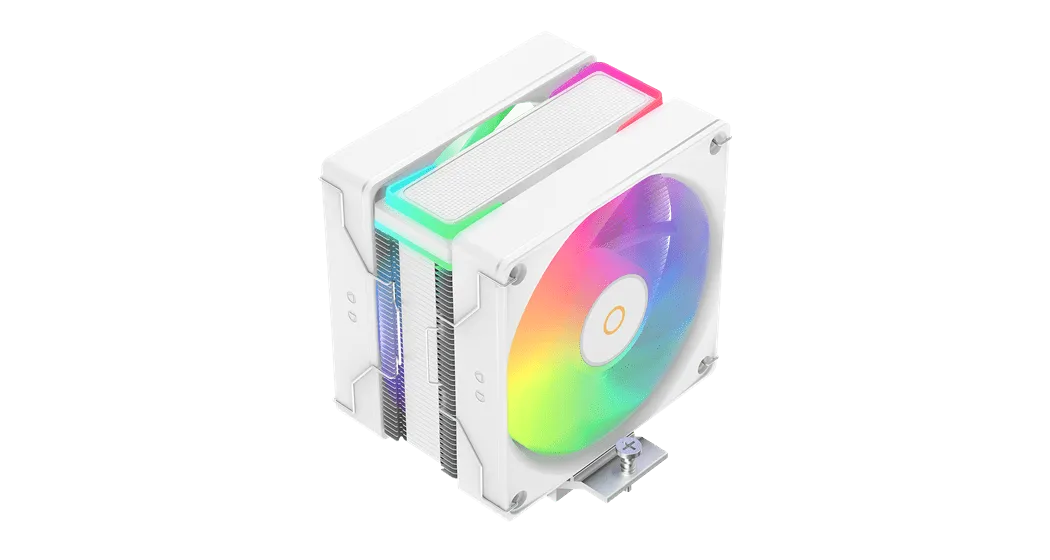 Вентилятор для процессора Ocypus Delta A40 SE WH Dual Fan ARGB TDP 200W 4-pin Intel/AMD Белый