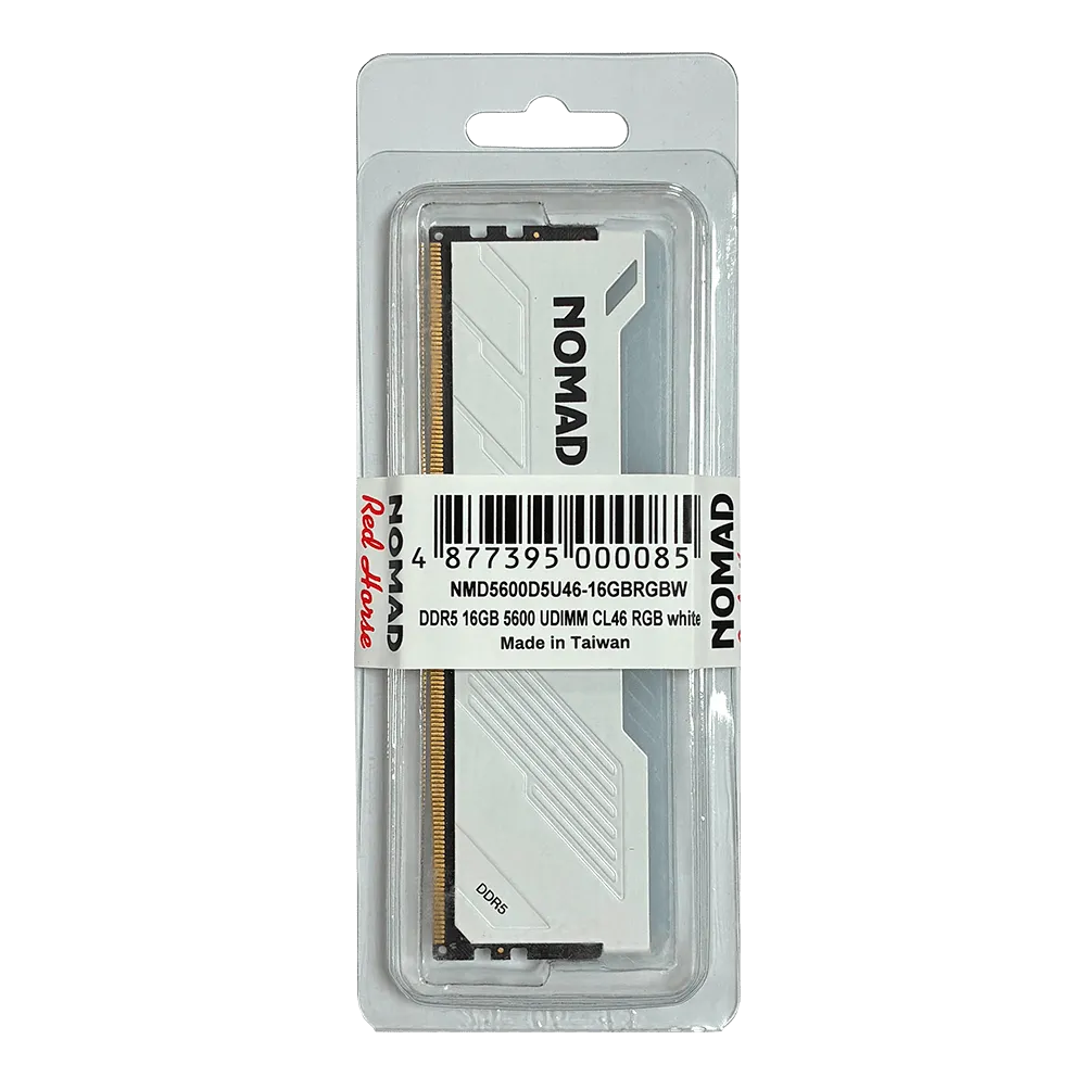 Оперативная память 16GB DDR5 5600MHz NOMAD UDIMM CL46 RGB NMD5600D5U46-16GBRGBW White — фото 4
