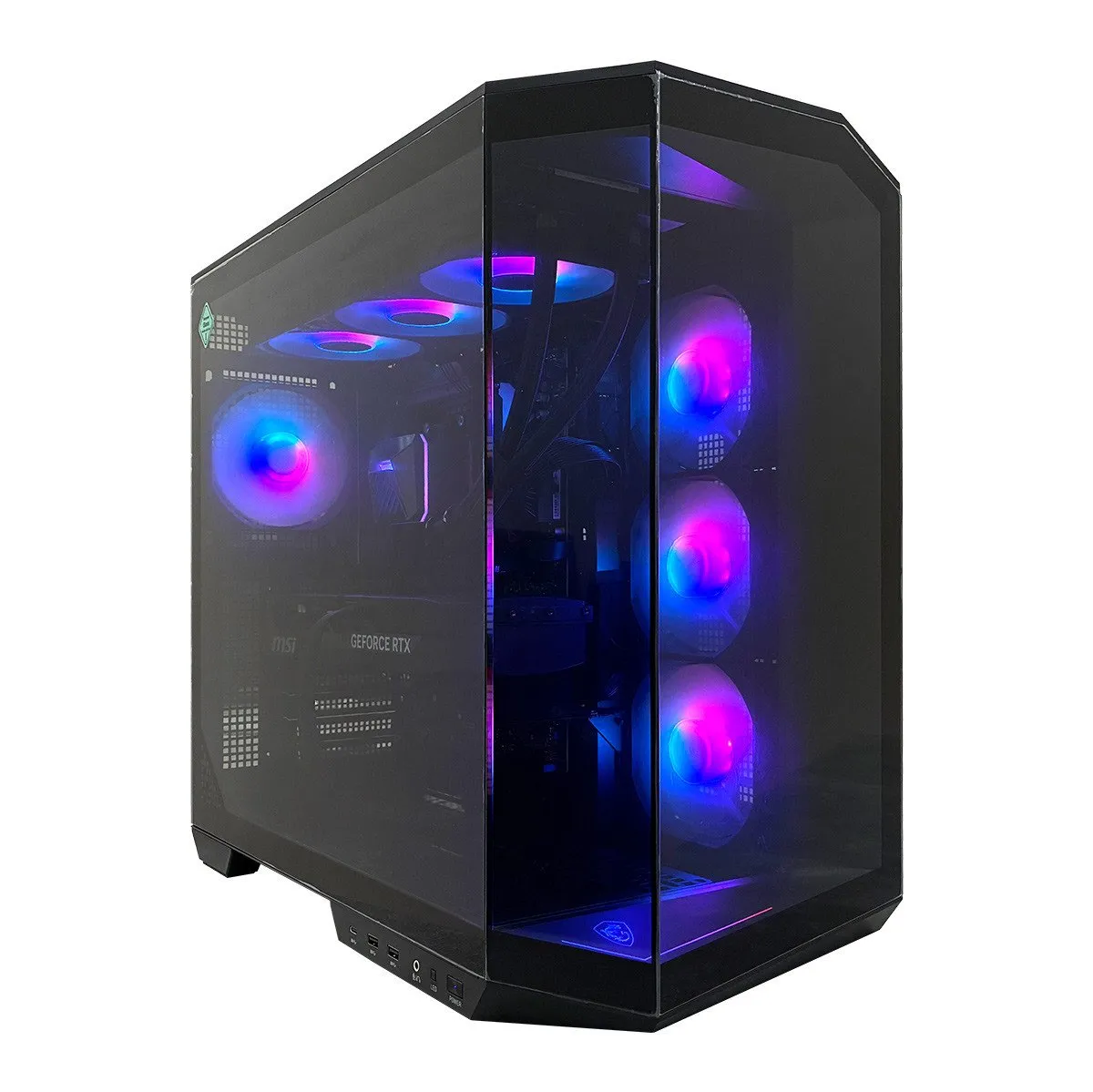 Системный блок Nomad Ultra Game T R7 7800X3D/B650 WIFI/DDR5 32GB/SSD 1TB/RTX 5070Ti/850W (NMD-37004)