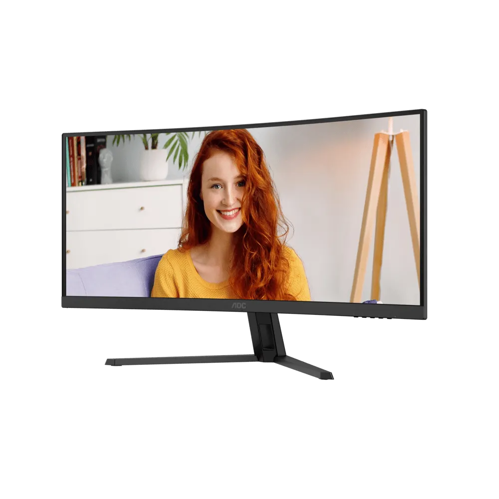 Монитор 34" AOC CU34B3E/01 VA 3440x1440 120Hz 1500R 4ms 300cd/m2 3500:1 1xHDMI 1xDP 1хAudio out — фото 5