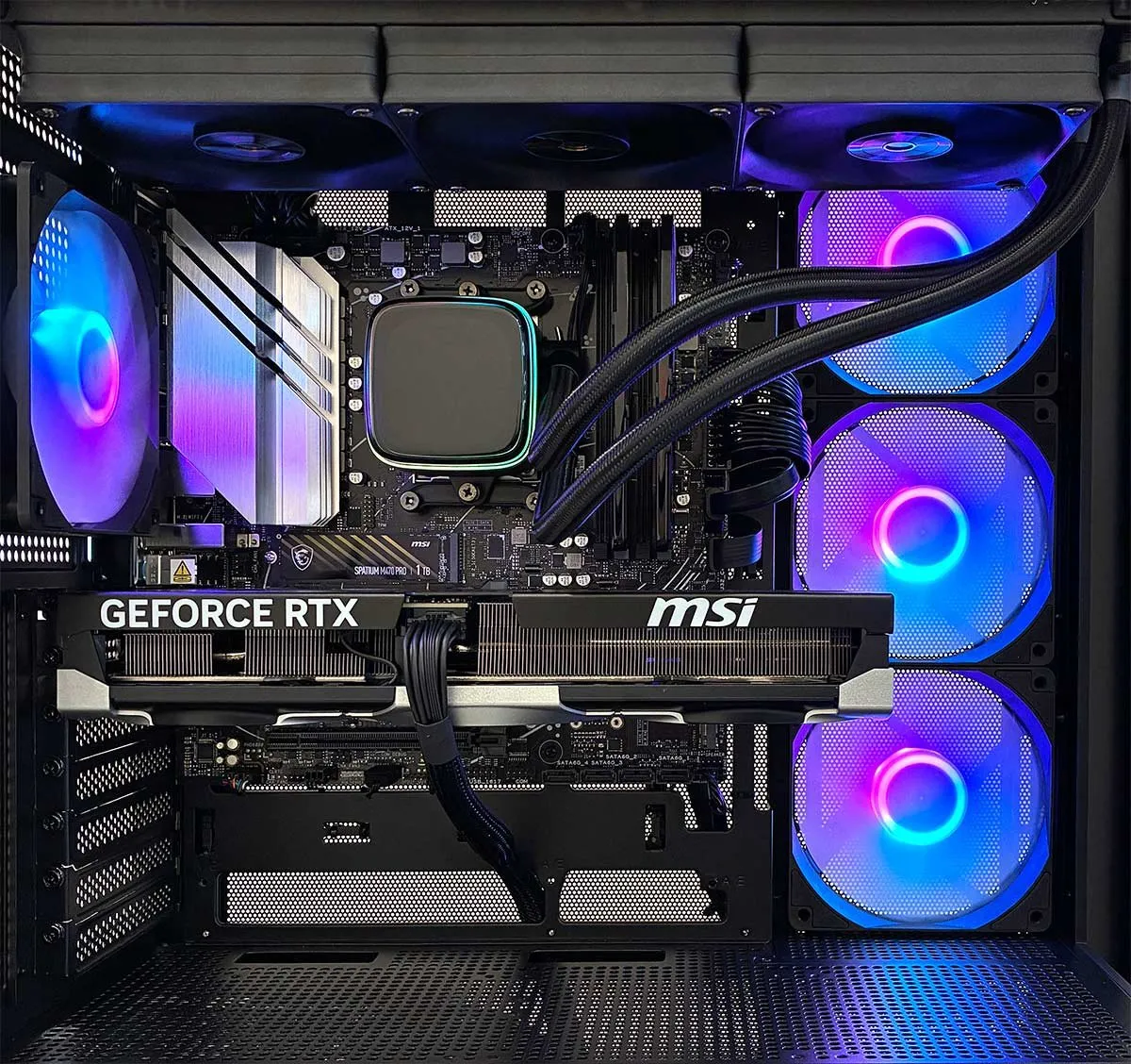 Системный блок Nomad Ultra Game T R7 7800X3D/B650M WIFI/DDR5 32GB/SSD 1TB/RTX 5070/850W/ (NMD-37005) — фото 5