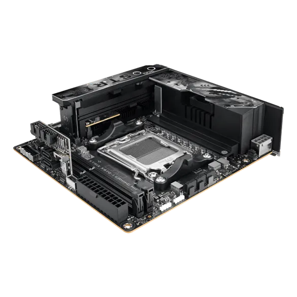 Материнская плата ASUS ROG STRIX X870-I GAMING WIFI AM5 2xDDR5 2xSATA RAID 2xM.2 HDMI WiFi Mini-ITX — фото 5