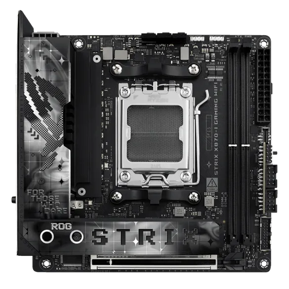 Материнская плата ASUS ROG STRIX X870-I GAMING WIFI AM5 2xDDR5 2xSATA RAID 2xM.2 HDMI WiFi Mini-ITX