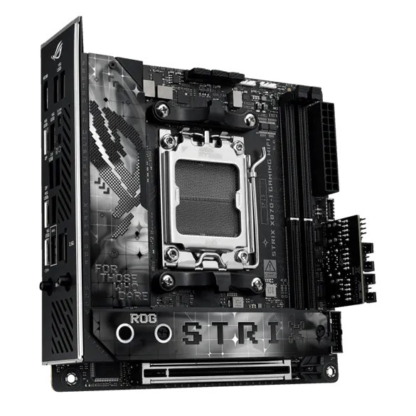 Материнская плата ASUS ROG STRIX X870-I GAMING WIFI AM5 2xDDR5 2xSATA RAID 2xM.2 HDMI WiFi Mini-ITX — фото 2