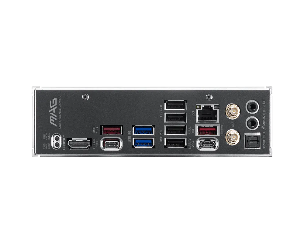 Материнская плата MSI MAG B850 TOMAHAWK WIFI AM5 B850 4xDDR5 4xSATA6G RAID 3xM.2 1xHDMI 2xType-C ATX — фото 5