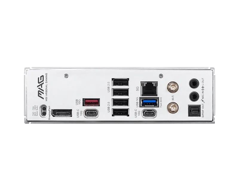 Материнская плата MSI MAG B850 GAMING PLUS MAX WIFI AM5 B850 4xDDR5 4xSATA RAID 3xM.2 1xDP ATX — фото 5