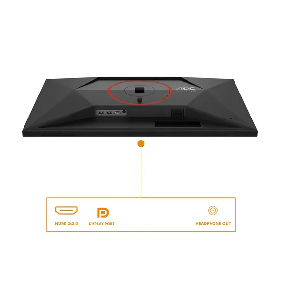 Монитор Игровой 27" AOC 27G4ZR/01 IPS 1920x1080 260Hz 1ms 300cd/m2 1000:1 2xHDMI DP HAS 2x2W Черный — фото 4