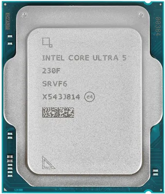Процессор Intel Core Ultra 5 230F 3.4/5GHz 10C/10T Arrow Lake 65W FCLGA1851 TRAY