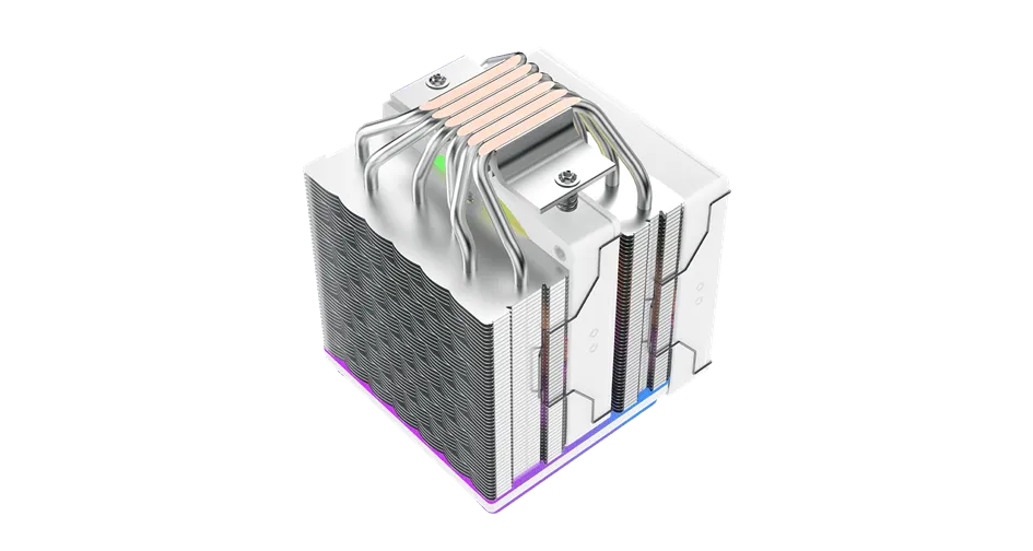 Вентилятор для процессора Ocypus Delta A62 SE WH ARGB TDP 250W 4-pin 1851/1700/1200/AM5/AM4 Белый — фото 5