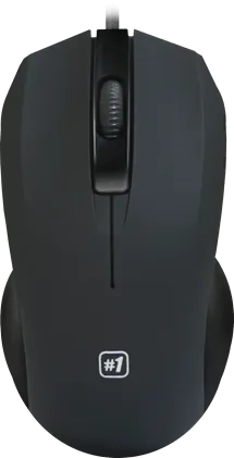 Мышь проводная Defender MM-310 черный — фото 1