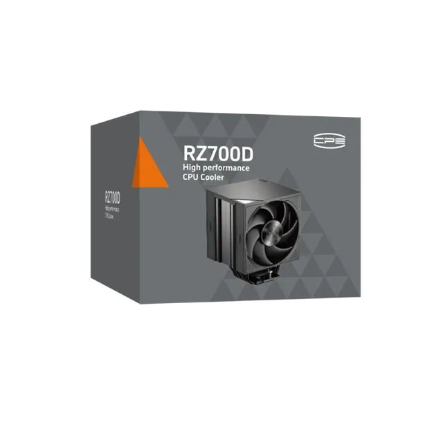 Вентилятор для процессора PCCooler RZ700D BK TDP 270W 4pin PWM 115X/1200/1700/1851/AM4/AM5 Черный — фото 7