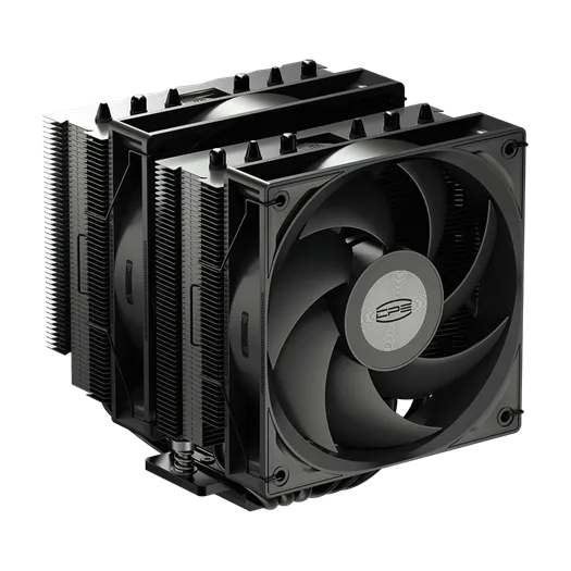 Вентилятор для процессора PCCooler RT620Pro BK TDP 265W 4pin PWM 115X/1200/1700/1851/AM4/AM5 Черный