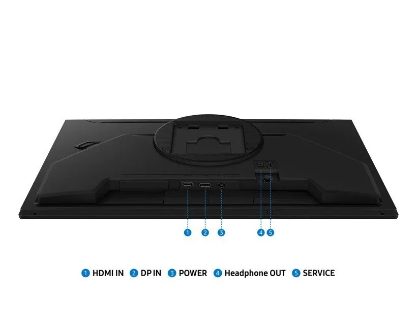 Монитор 25" SAMSUNG LS25HG400EIXCI IPS FHD 1920x1080 300Hz 1мс 300кд/м2 1000:1 1xHDMI 1xDP Черный — фото 11