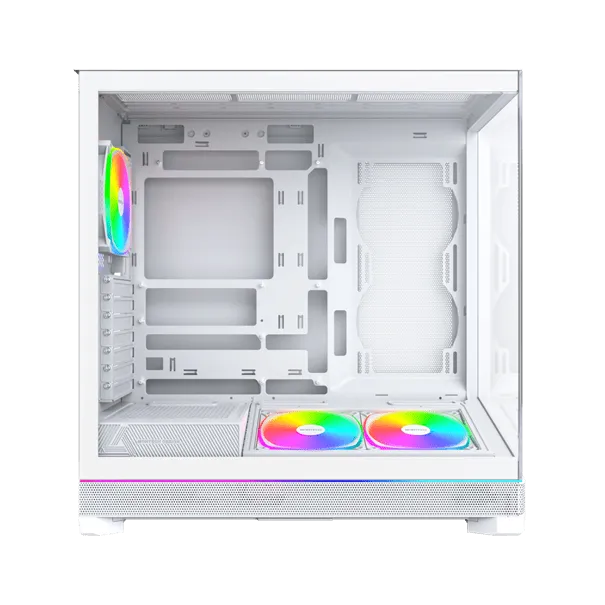 Корпус Montech SKY 3 (W) ATX/Micro-ATX/Mini-ITX (Back-Connected MB) 2xUSB3.0 1xType-C 1xAudio Белый — фото 3