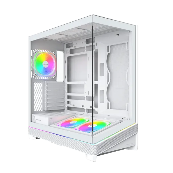 Корпус Montech SKY 3 (W) ATX/Micro-ATX/Mini-ITX (Back-Connected MB) 2xUSB3.0 1xType-C 1xAudio Белый