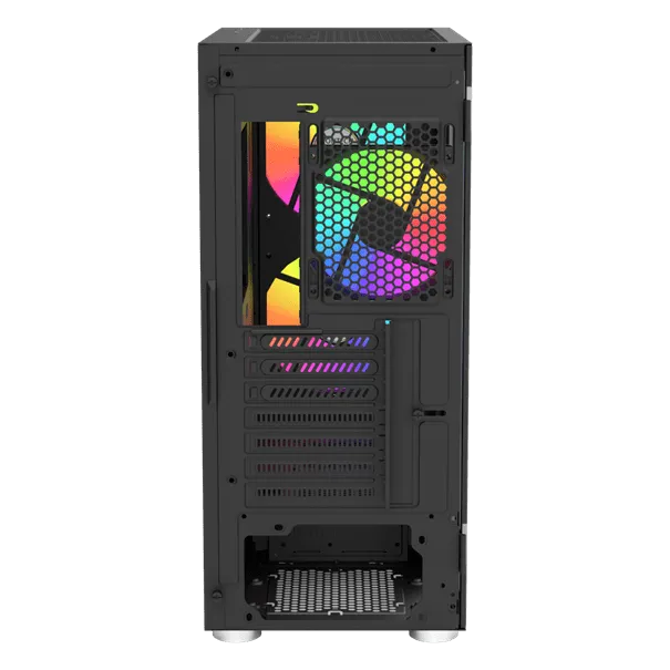 Корпус Montech X2 PLUS (B) ATX/Micro-ATX/Mini-ITX 1xUSB3.0 1xUSB2.0 1xType-C 1xAudio Черный — фото 4