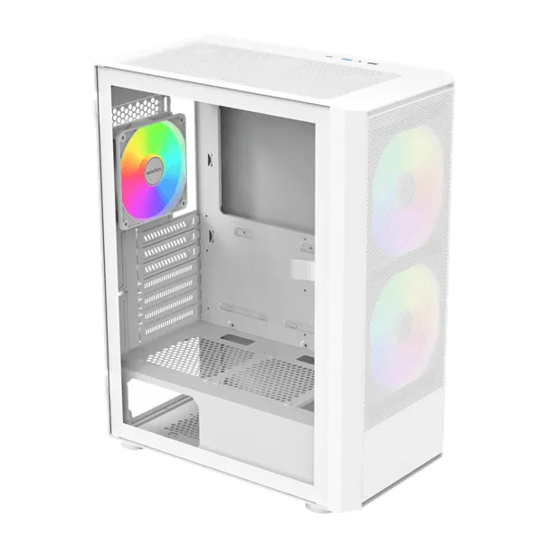 Корпус Montech X2 PLUS (W) ATX/Micro-ATX/Mini-ITX 1xUSB3.0 1xUSB2.0 1xType-C 1xAudio Белый