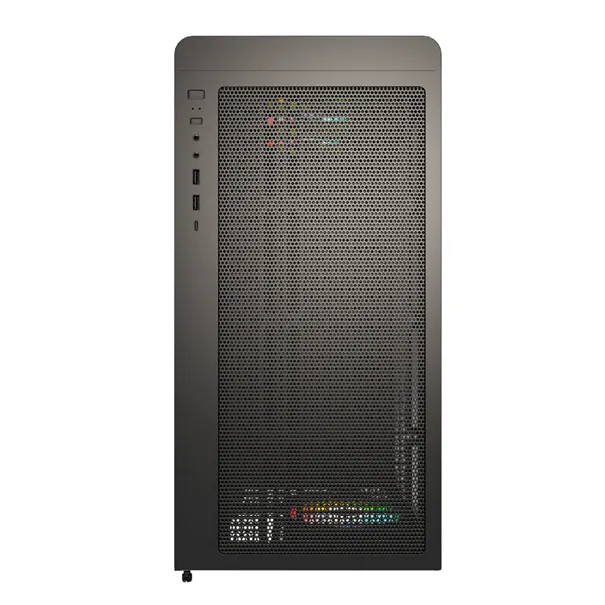 Корпус Montech XR Wood (B) ATX/Micro-ATX/Mini-ITX 2xUSB3.0 1xType-C 1xAudio 1xMic Черный — фото 6