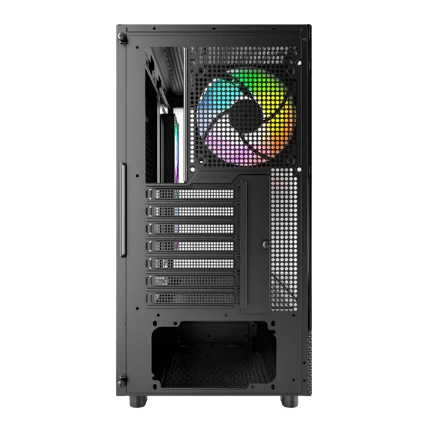 Корпус Montech XR (B) ATX/Micro-ATX/Mini-ITX 2xUSB3.0 1xType-C 1xAudio 1xMic Черный — фото 5