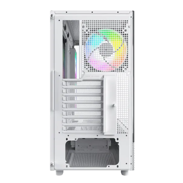 Корпус Montech XR (W) ATX/Micro-ATX/Mini-ITX 2xUSB3.0 1xType-C 1xAudio 1xMic Белый — фото 5