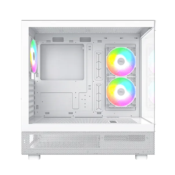 Корпус Montech XR (W) ATX/Micro-ATX/Mini-ITX 2xUSB3.0 1xType-C 1xAudio 1xMic Белый — фото 3