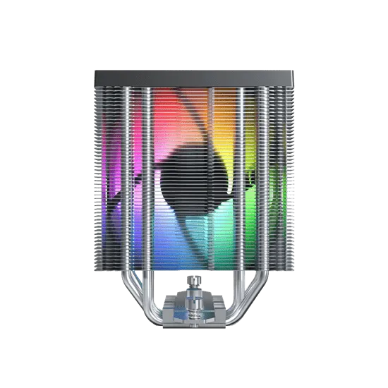 Вентилятор для процессора Montech NX400 ARGB (B) TDP 220W 4-pin 1851/1700/1200/115X/AM5/AM4 Black — фото 3