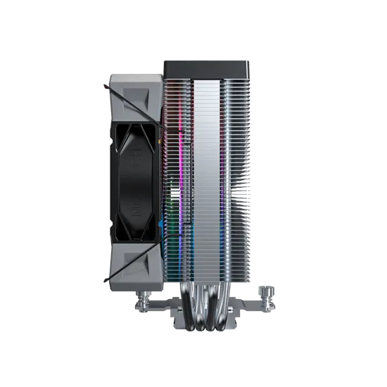 Вентилятор для процессора Montech NX400 ARGB (B) TDP 220W 4-pin 1851/1700/1200/115X/AM5/AM4 Black — фото 4