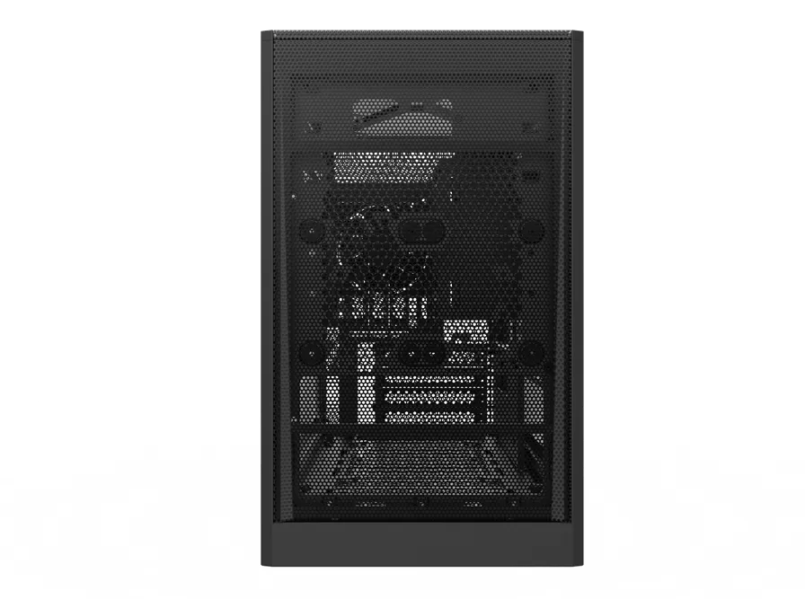 Корпус Montech TEN (B) Micro-ATX/Mini-ITX 2xUSB3.0 1xType-C 1xAudio Черный — фото 2