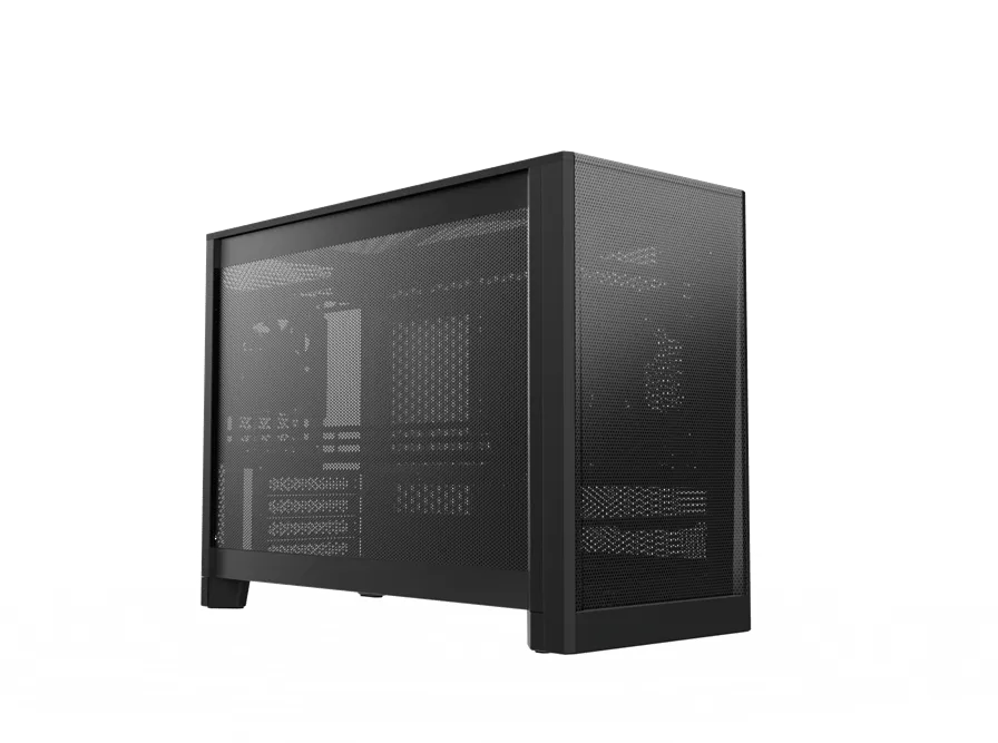 Корпус Montech TEN (B) Micro-ATX/Mini-ITX 2xUSB3.0 1xType-C 1xAudio Черный
