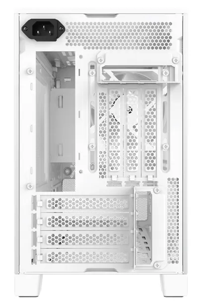 Корпус Montech TEN (W) Micro-ATX/Mini-ITX 2xUSB3.0 1xType-C 1xAudio Белый — фото 5