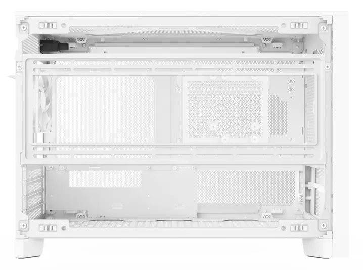 Корпус Montech TEN (W) Micro-ATX/Mini-ITX 2xUSB3.0 1xType-C 1xAudio Белый — фото 4