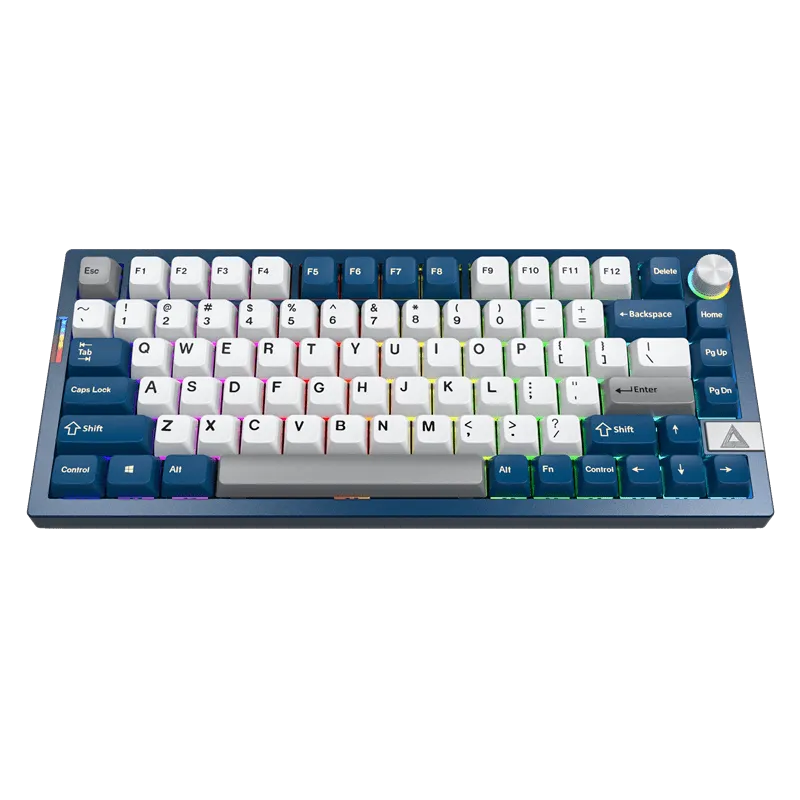 Клавиатура беспроводная Montech MK PRO 75 FB Bluetooth/Wireless/USB, ENG/RUS, mechanical, Синяя