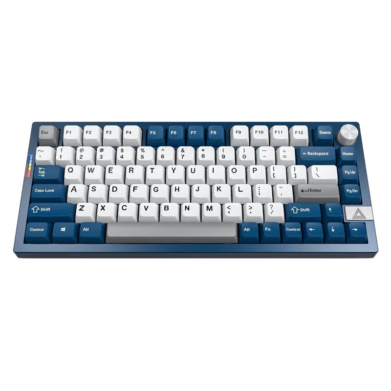 Клавиатура беспроводная Montech MK PRO 75 FB Bluetooth/Wireless/USB, ENG/RUS, mechanical, Синяя — фото 2