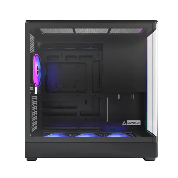 Корпус Montech KING 45 PRO (B) ATX/Micro-ATX/Mini-ITX 2xUSB3.0 1xType-C 1xAudio Черный — фото 3