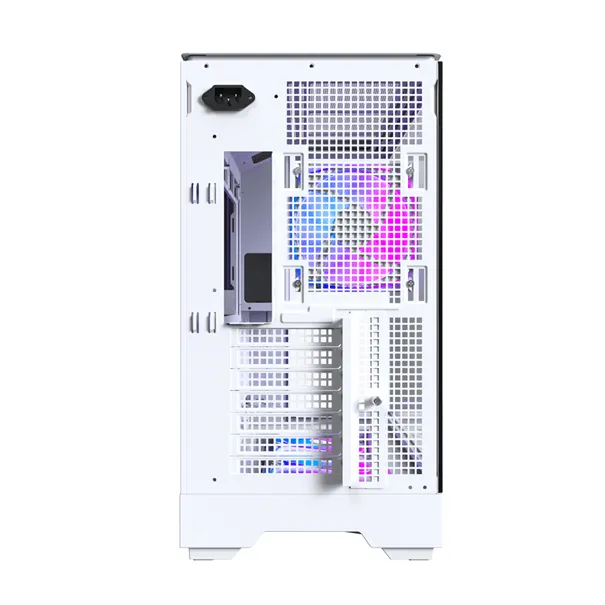Корпус Montech KING 45 PRO (W) ATX/Micro-ATX/Mini-ITX 2xUSB3.0 1xType-C 1xAudio Белый — фото 4