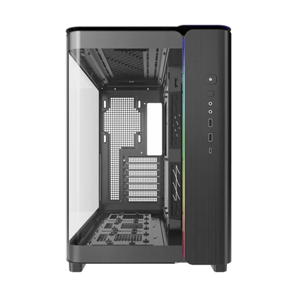 Корпус Montech KING 95 (B) ATX/Micro-ATX/Mini-ITX 2xUSB3.0 1xType-C 1xAudio 1xMic Черный — фото 3