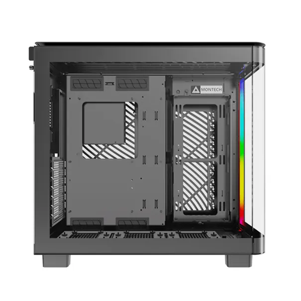 Корпус Montech KING 95 (B) ATX/Micro-ATX/Mini-ITX 2xUSB3.0 1xType-C 1xAudio 1xMic Черный — фото 4