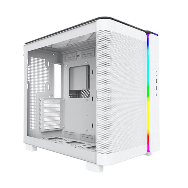 Корпус Montech KING 95 (W) ATX/Micro-ATX/Mini-ITX 2xUSB3.0 1xType-C 1xAudio 1xMic Белый — фото 2