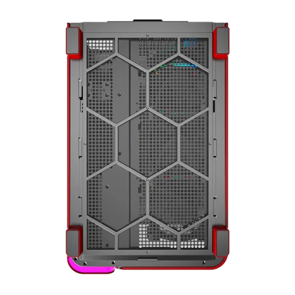Корпус Montech KING 95 PRO (Red) ATX/Micro-ATX/Mini-ITX 2xUSB3.0 1xType-C 1xAudio 1xMic Красный — фото 8