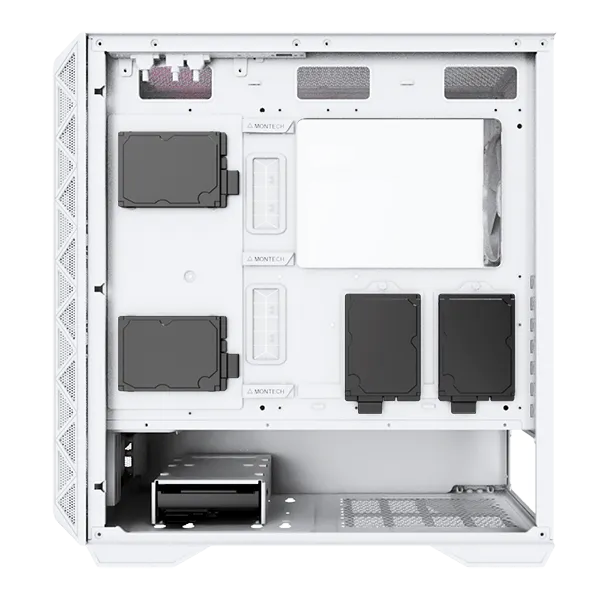 Корпус Montech AIR 903 BASE (W) E-ATX/ATX/Micro-ATX/Mini-ITX 2xUSB3.0 1xType-C 1xAudio 1xMic Белый — фото 6